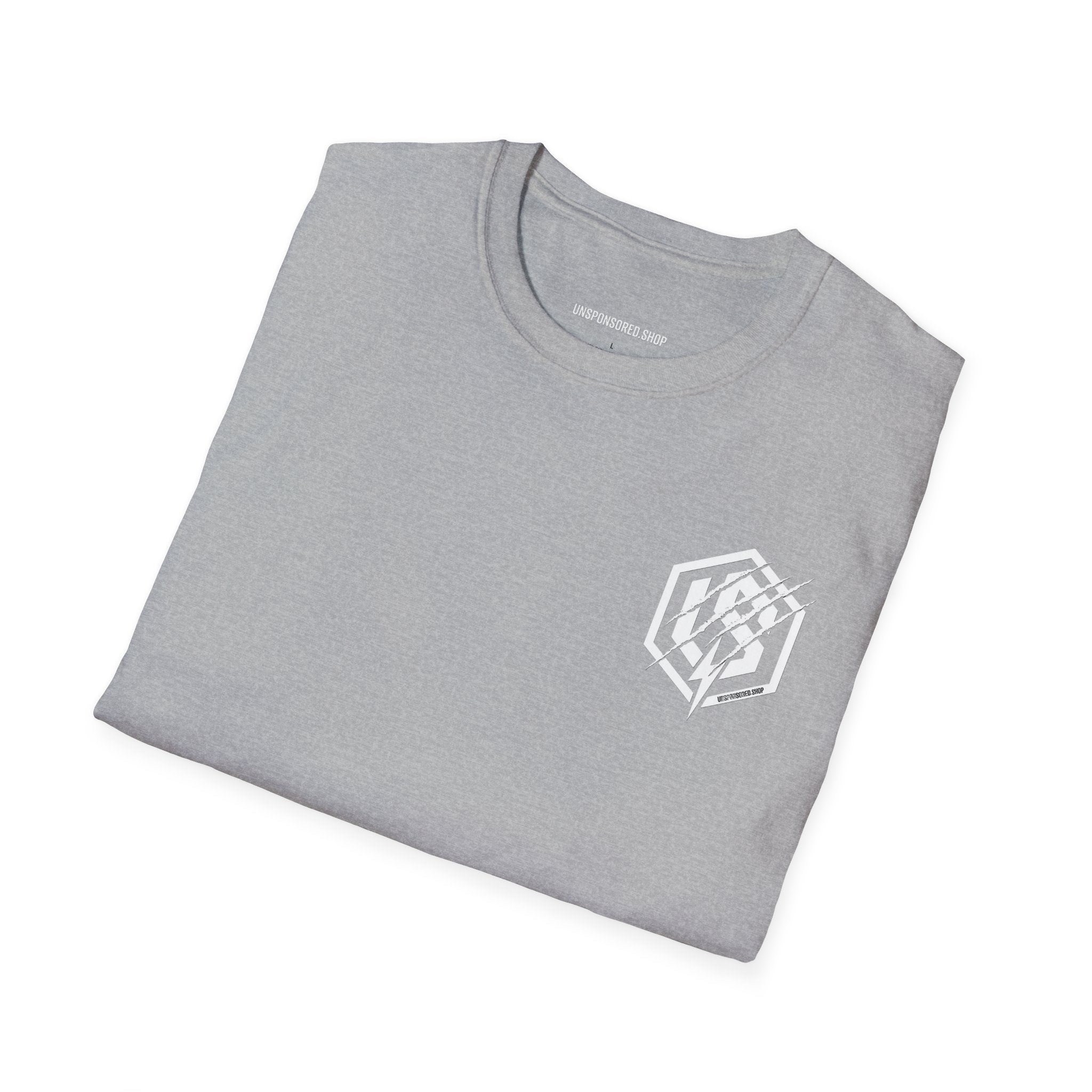 Tanuki Kaiju Warning T-Shirt — 'UNSPONSORED' Retro Monster Graphic Tee