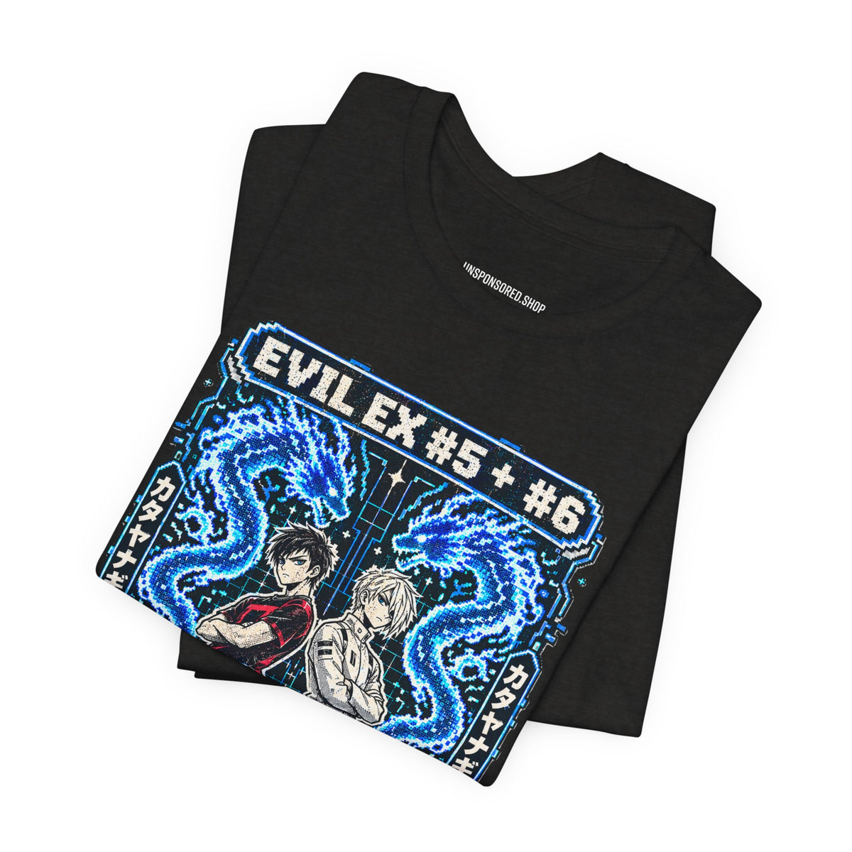 Unsponsored vs the World — Ex #5 & #6 Arcade Graphic Tee — product photo 8