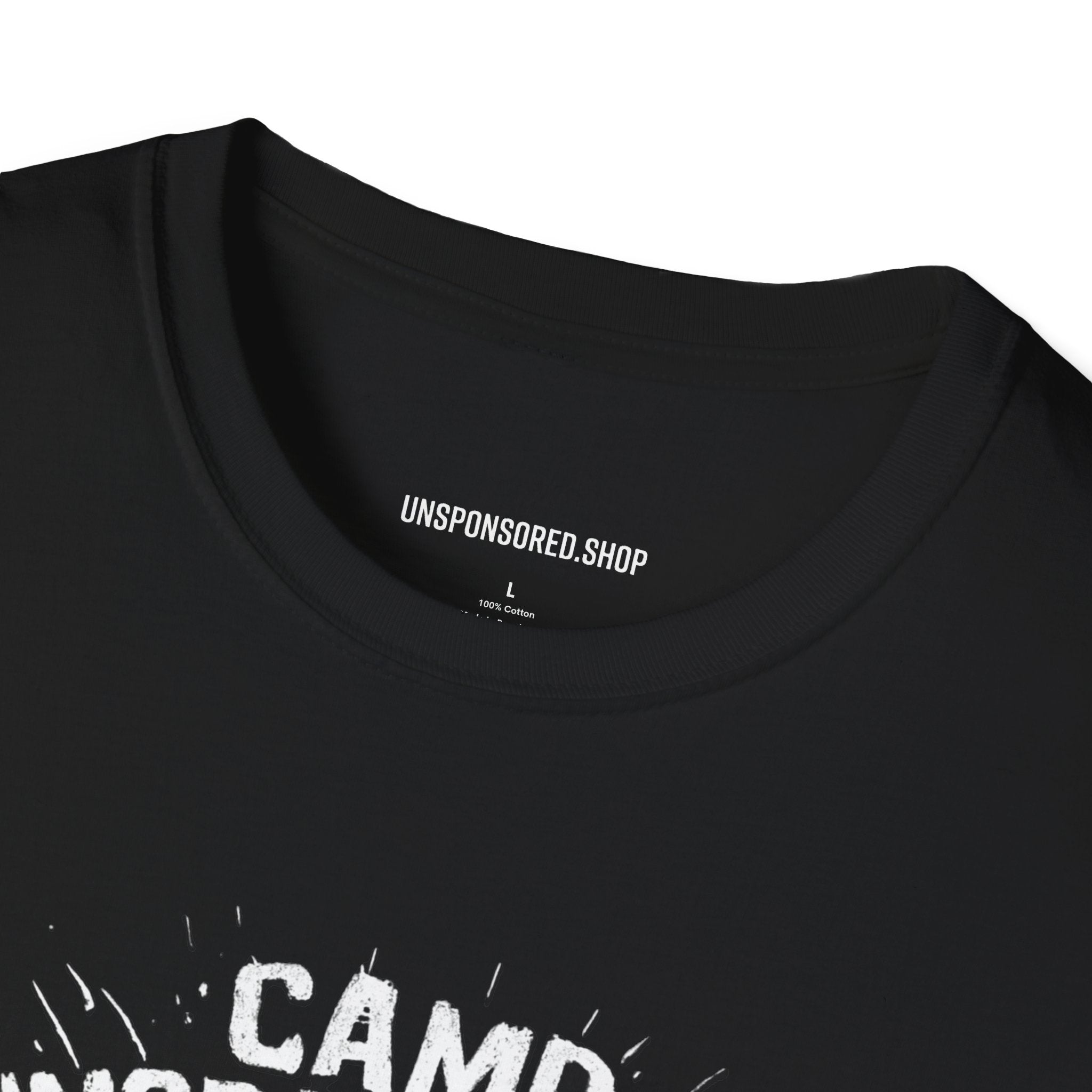 Camp Unsponsored - White Cabin - Color War Shirt