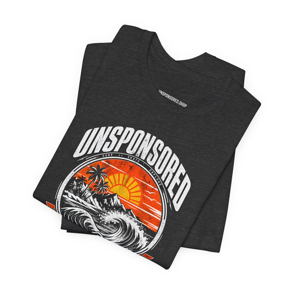 Unsponsored Sunset Surf Graphic Tee — Board Division — product photo 11