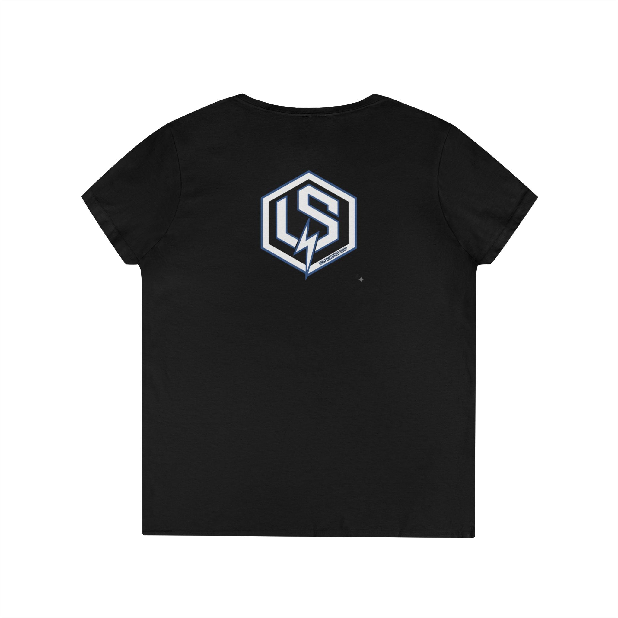 Unsponsored (Team Blue) Logo Tee (Front & Back)