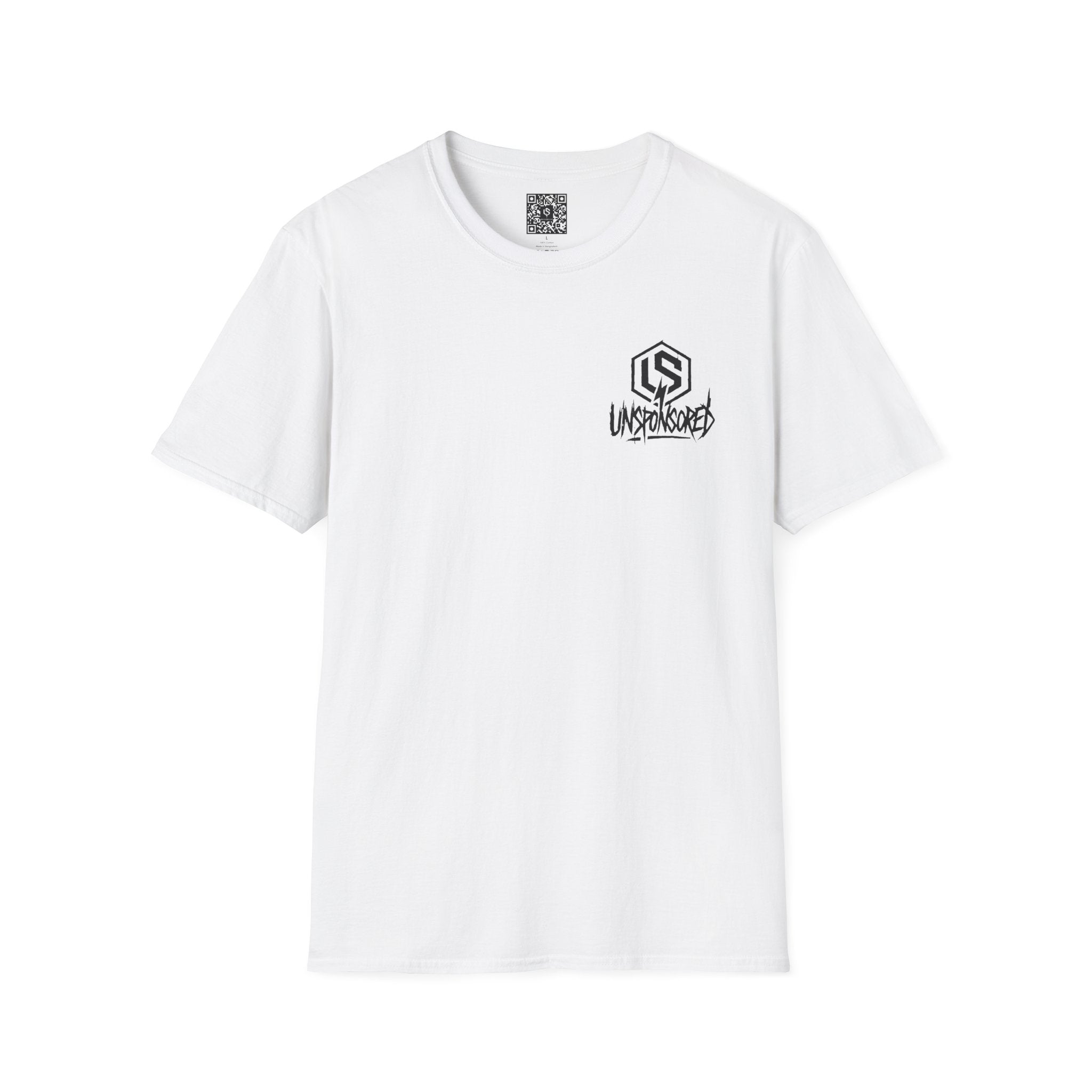 Unsponsored Tag Logo T-Shirt — Graphic Streetwear Tee