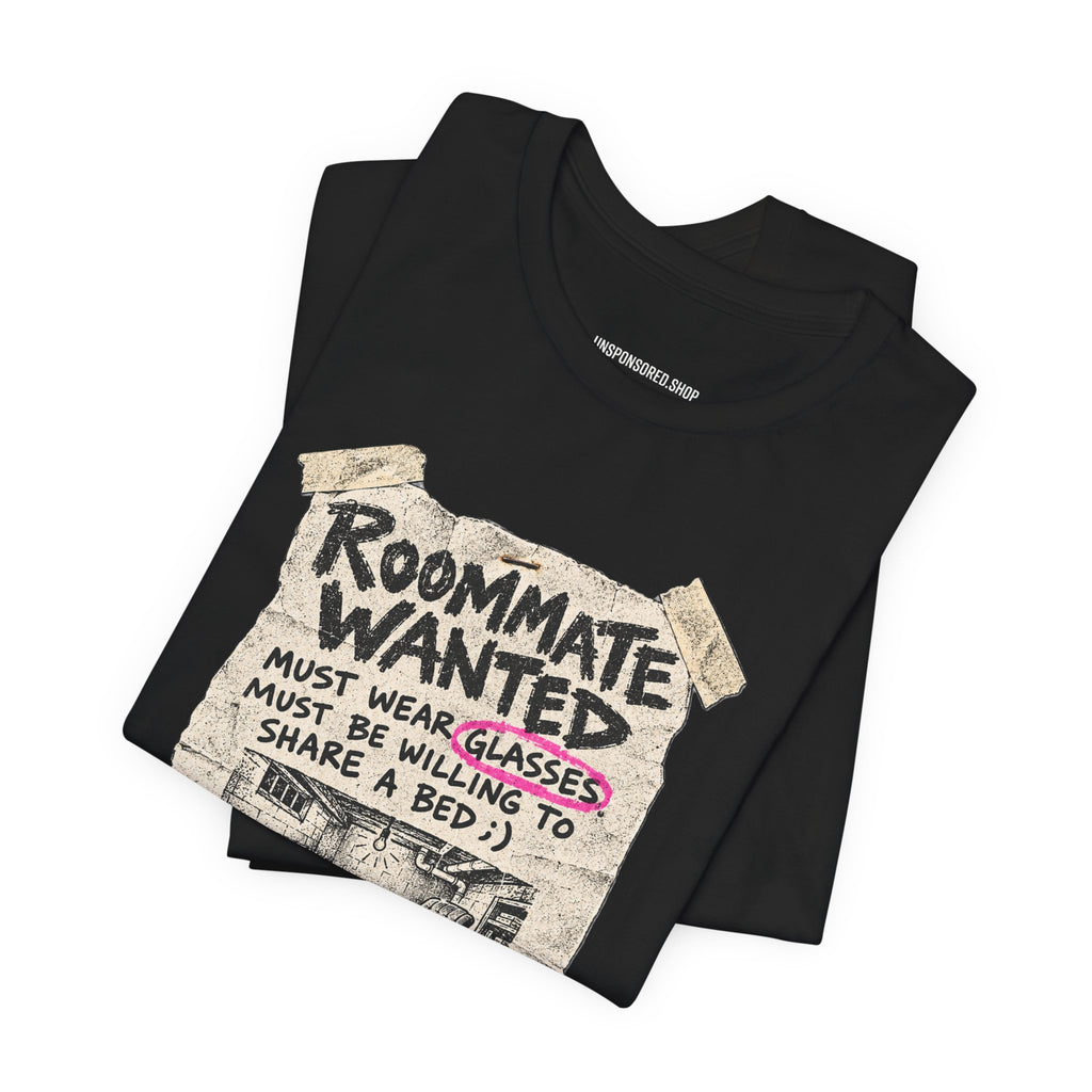 Unsponsored vs the World — Roommate Wanted Graphic Tee — product photo 5