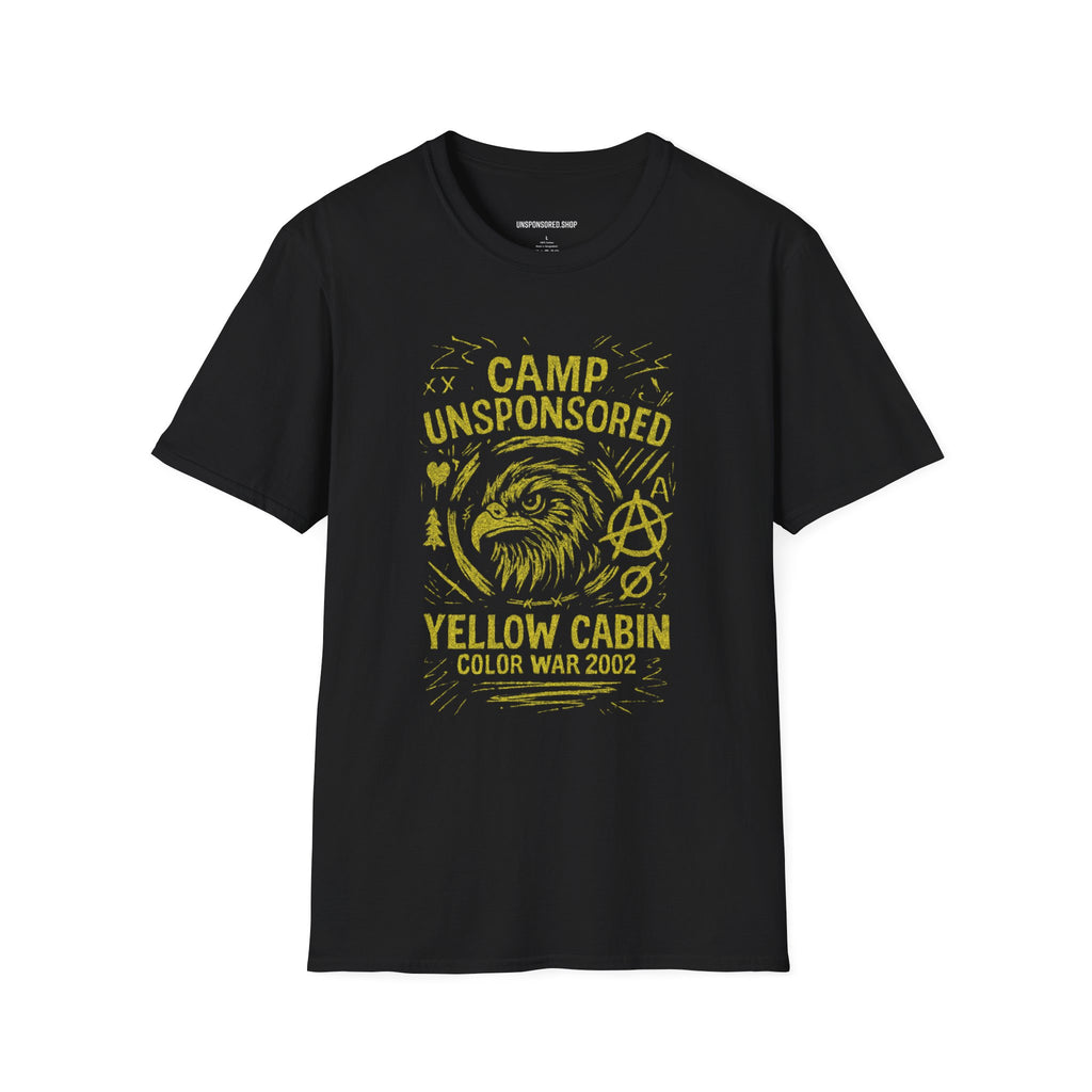 Camp Unsponsored - Yellow Cabin - Color War Shirt