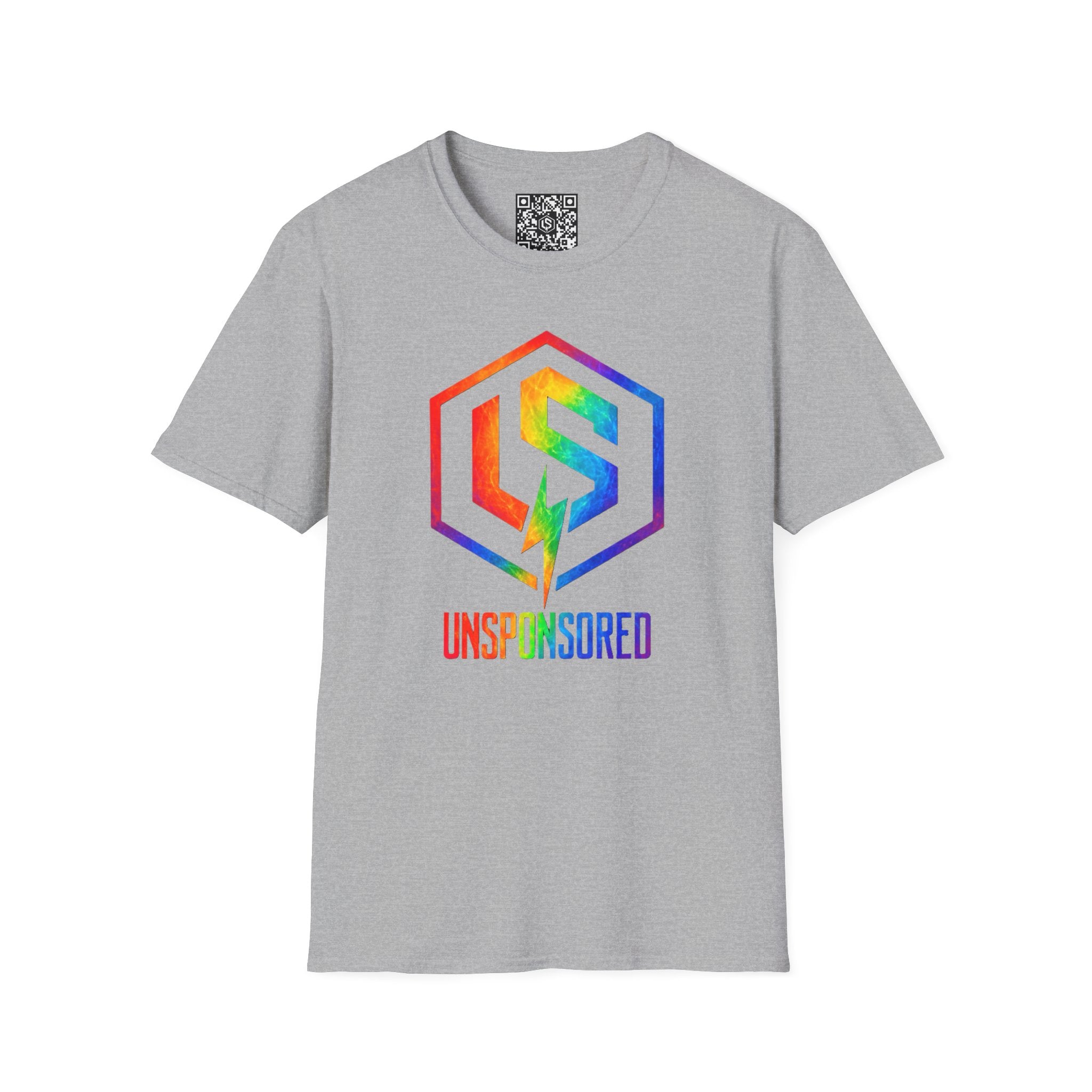 Unsponsored Rainbow Logo T-Shirt
