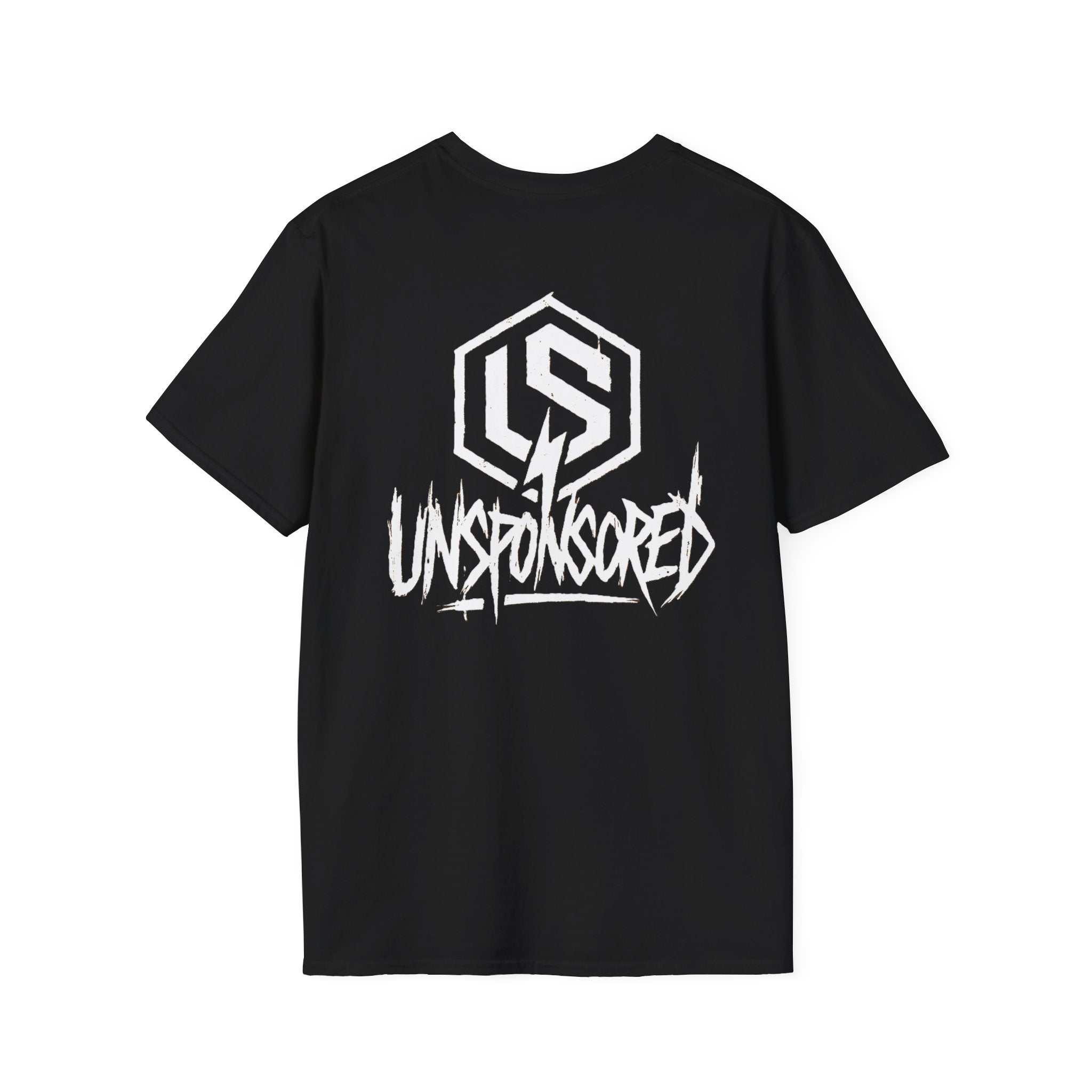 Unsponsored Tag Logo T-Shirt — 'UNSPONSORED' Streetwear Tee