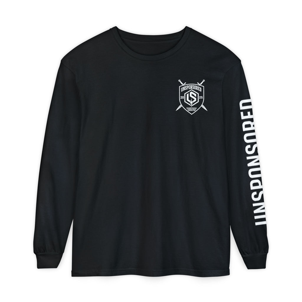 Unsponsored University Crest Long Sleeve T‑Shirt