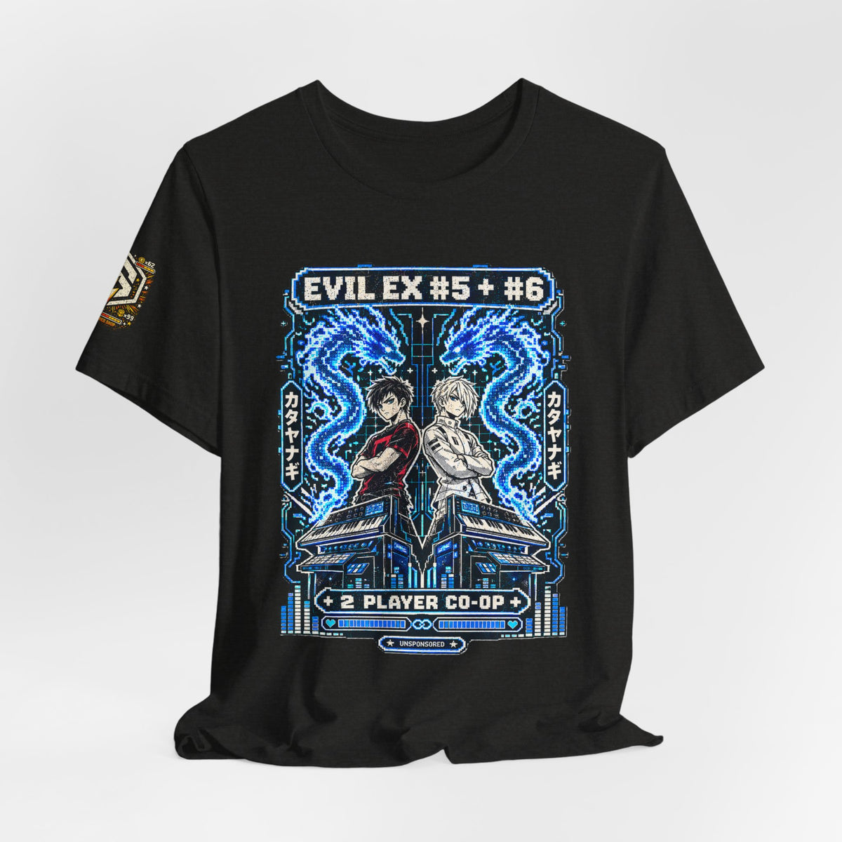Unsponsored vs the World — Ex #5 & #6 Arcade Graphic Tee — product photo 9