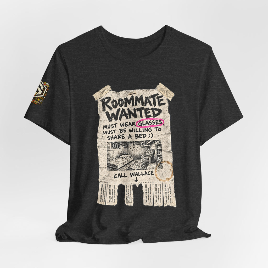Unsponsored vs the World — Roommate Wanted Graphic Tee — product photo 12