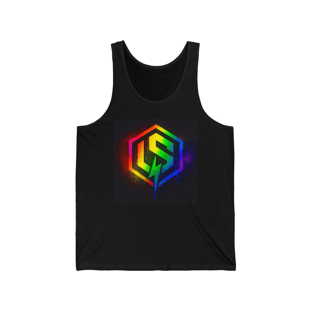 Rainbow Srpay Paint "Unsponsored" - Graphic Tank