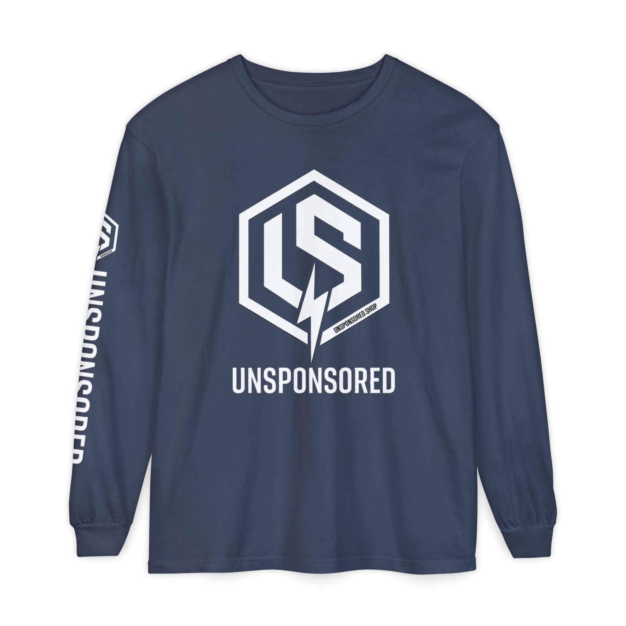 Unsponsored Logo Long Sleeve T-Shirt