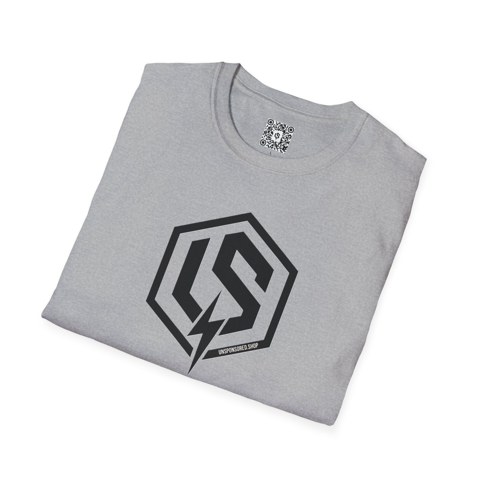 Unsponsored LS Logo T-Shirt — Minimalist Streetwear Tee