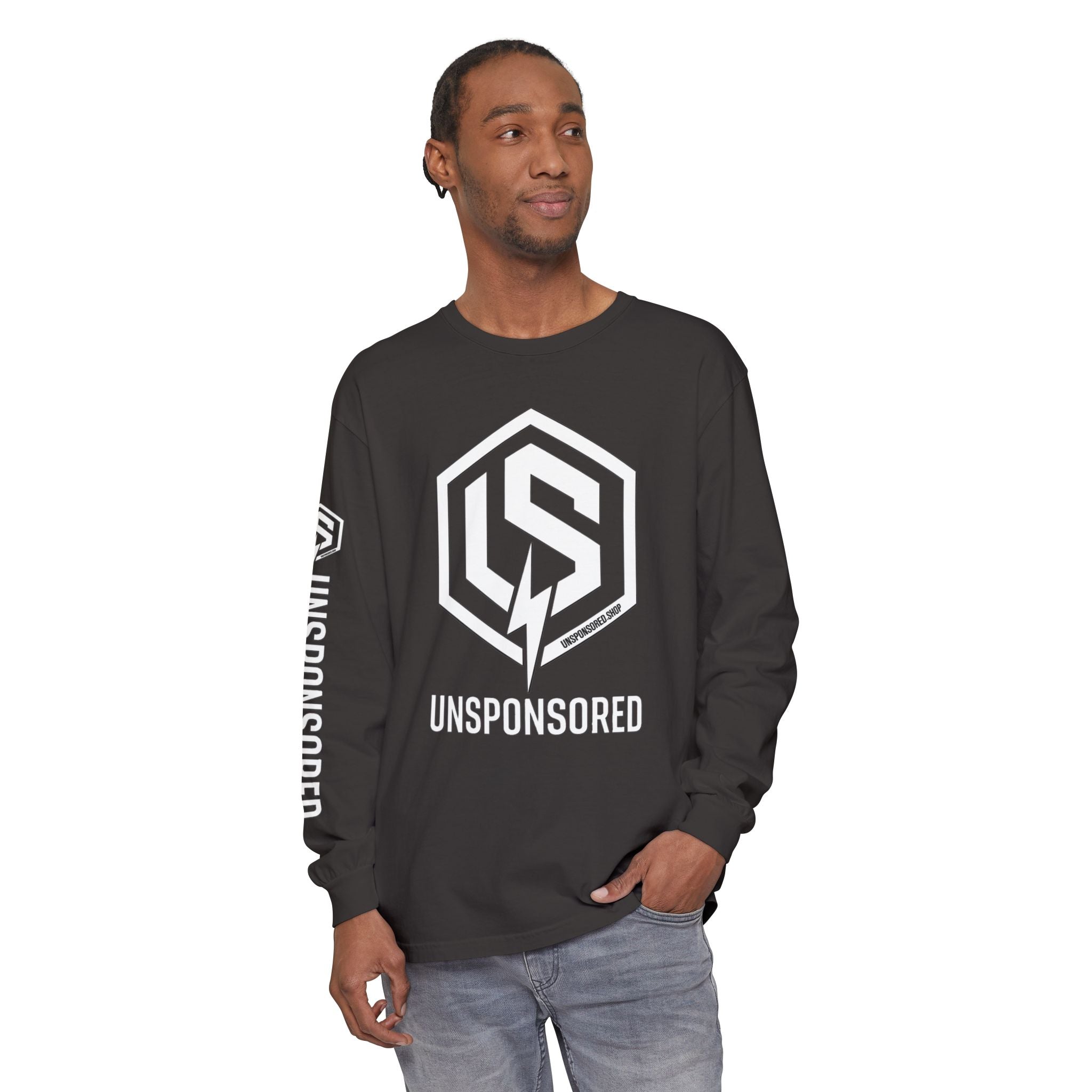 Unsponsored Logo Long Sleeve T-Shirt