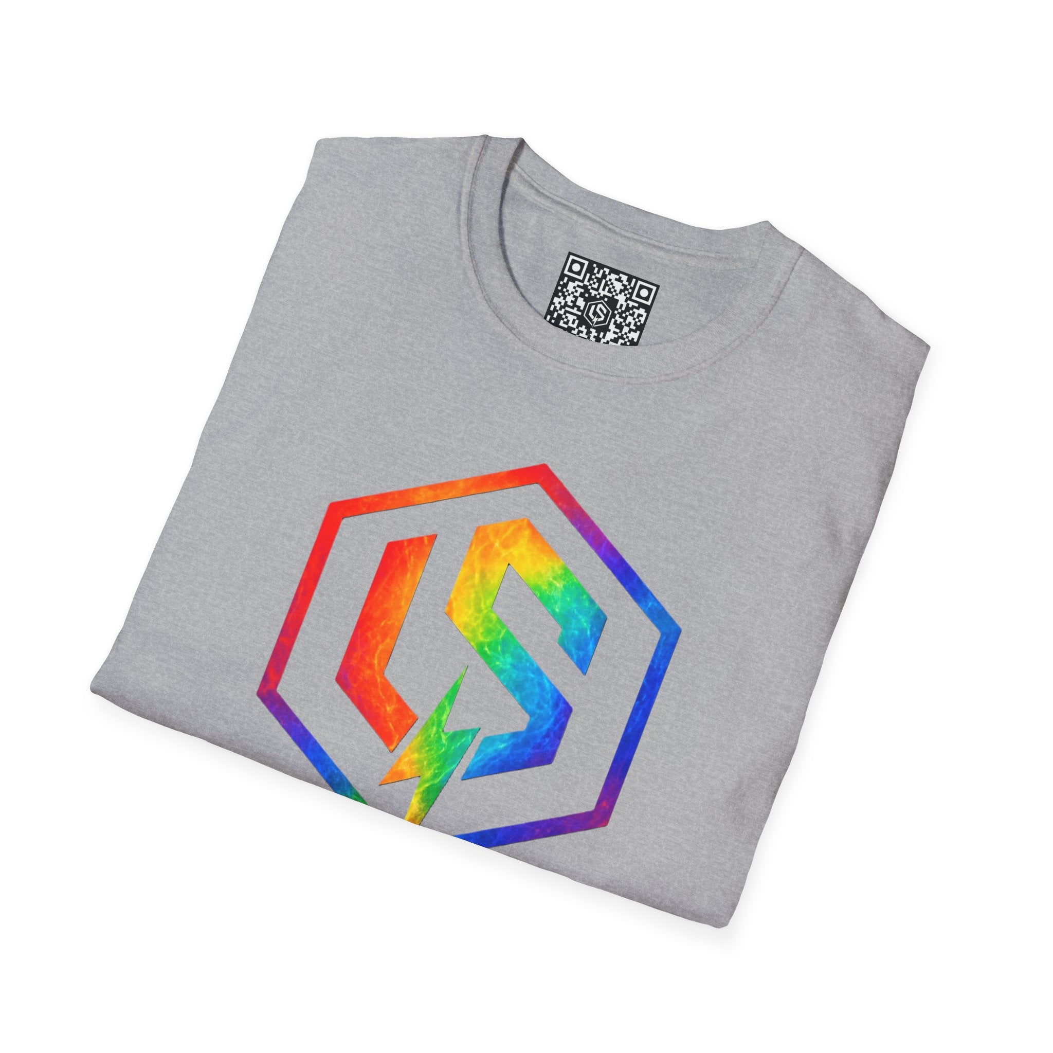 Unsponsored Rainbow Logo T-Shirt