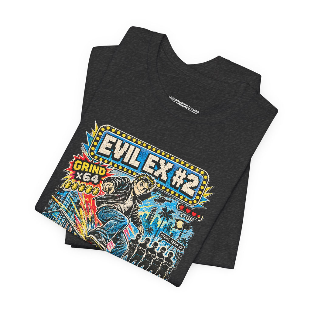 Unsponsored vs the World — Ex #2 Skate Graphic Tee — product photo 11