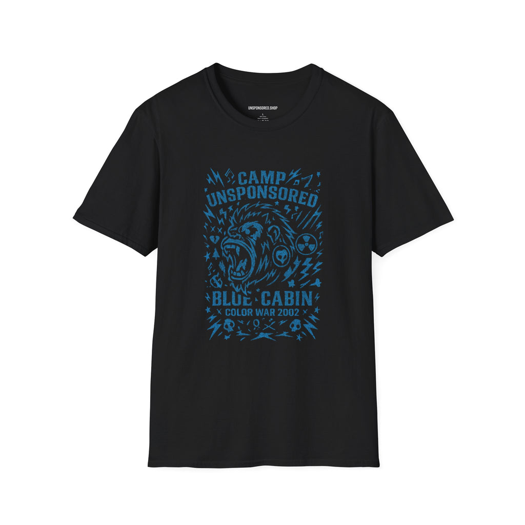 Camp Unsponsored - Blue Cabin - Color War Shirt