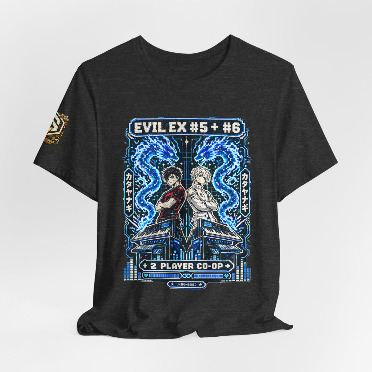 Unsponsored vs the World — Ex #5 & #6 Arcade Graphic Tee — product photo 12