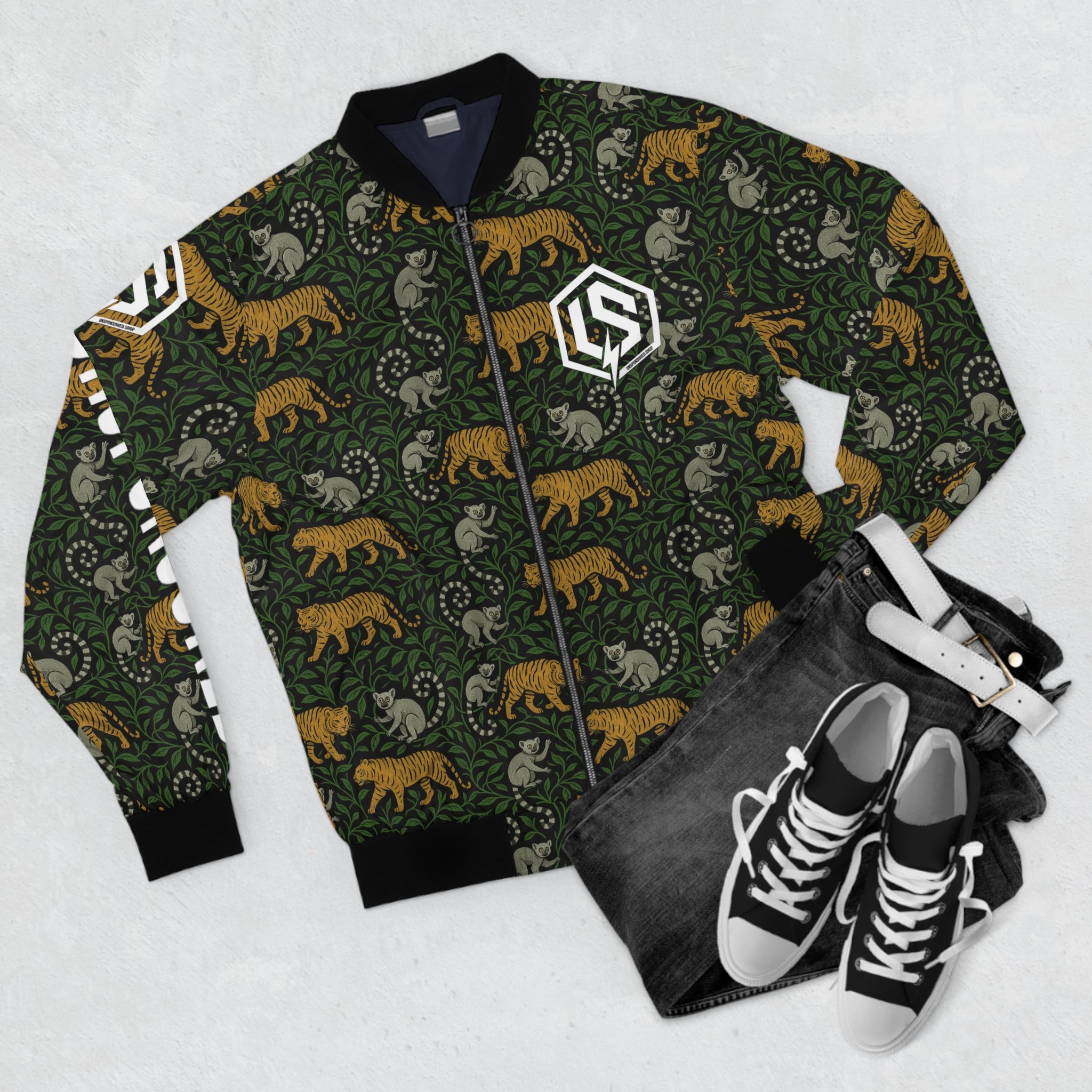 Ligers & Lemurs — All-Over Print Jacket