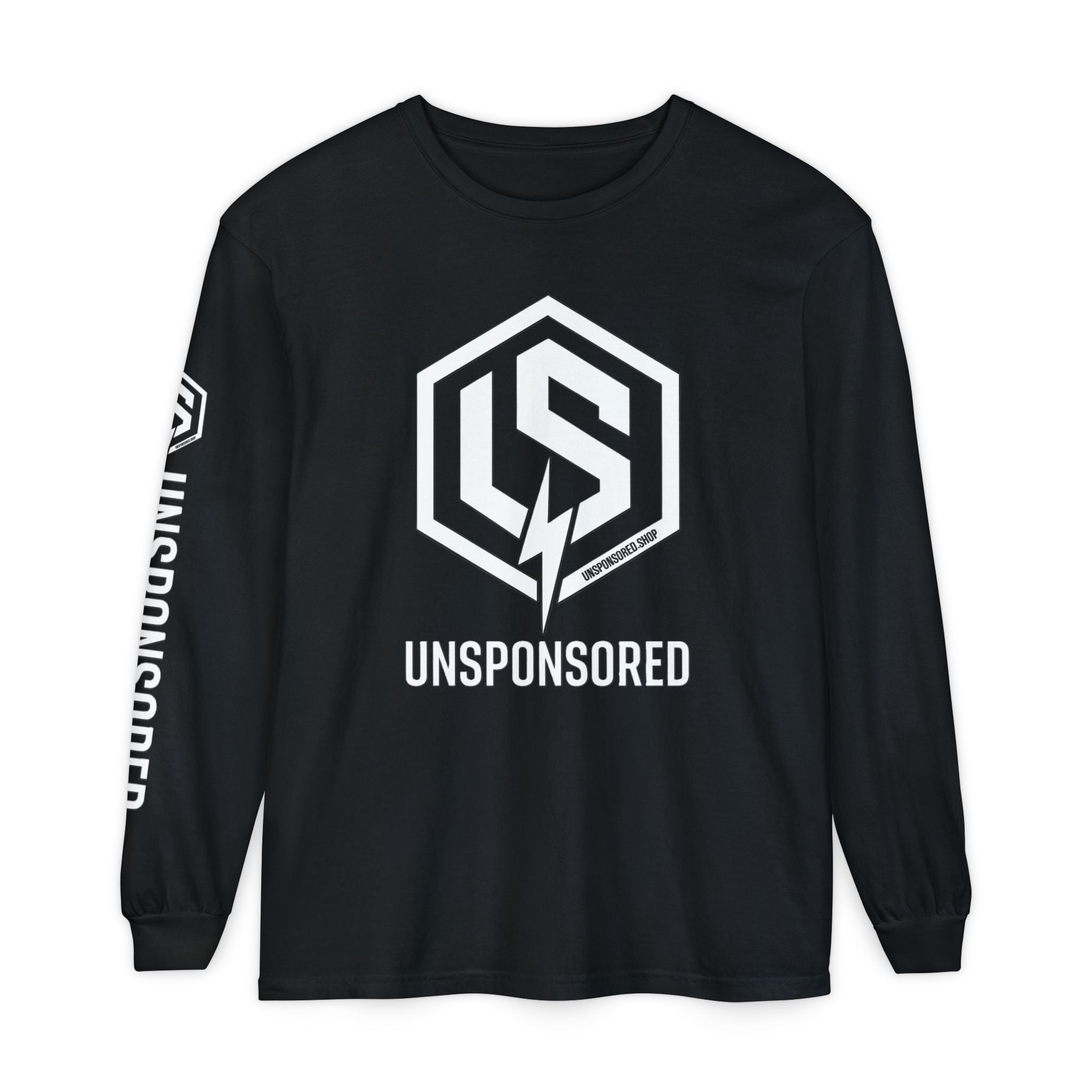 Unsponsored Logo Long Sleeve T-Shirt