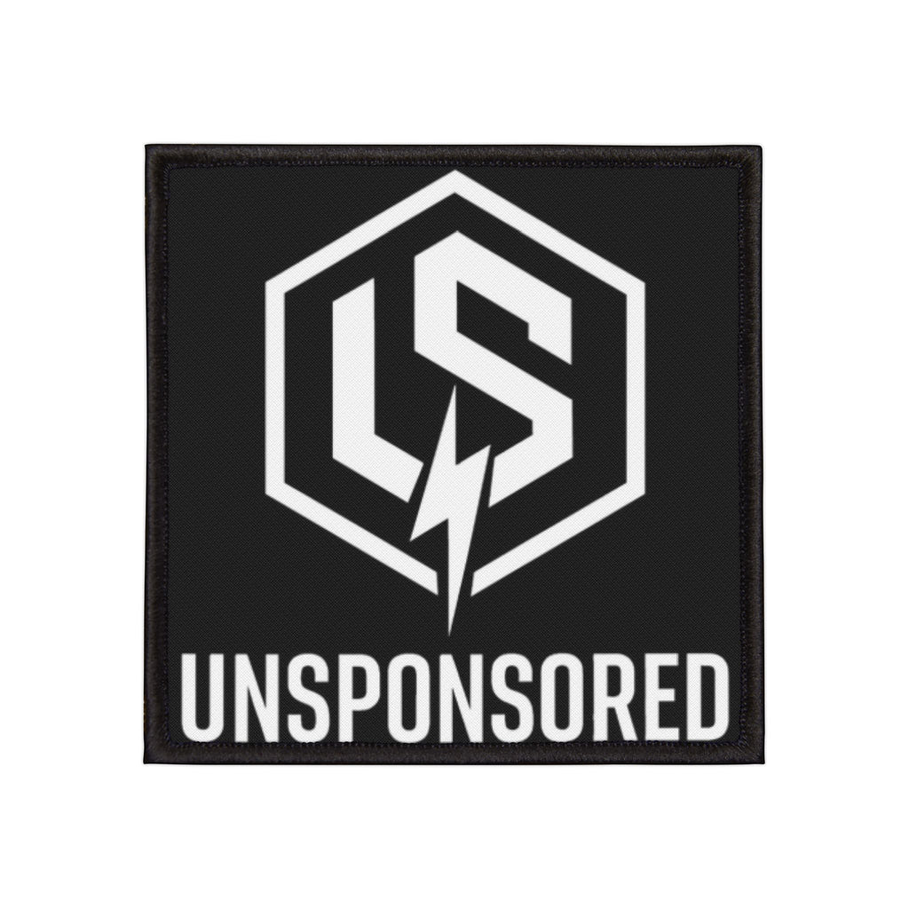 Unsponsored Square Iron-On Patch