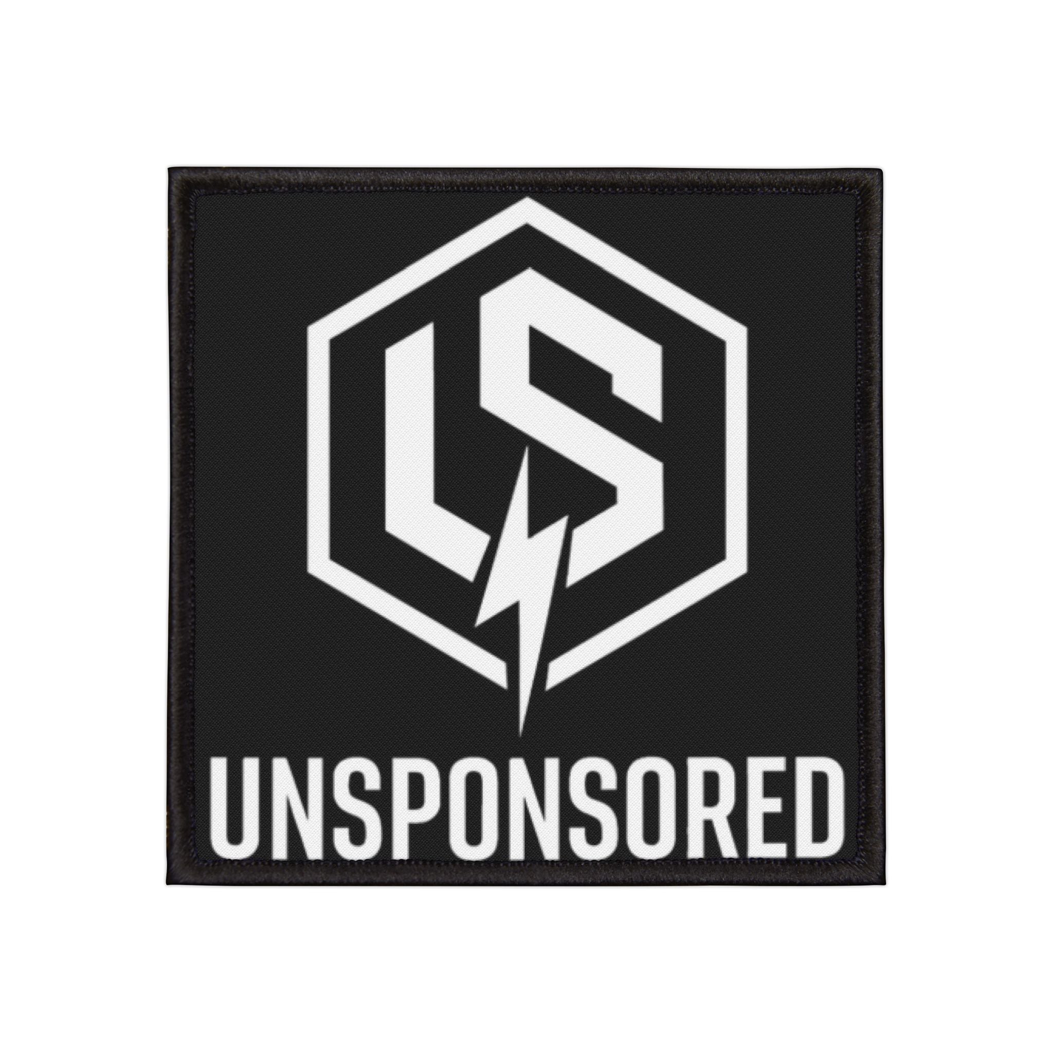Unsponsored Square Iron-On Patch