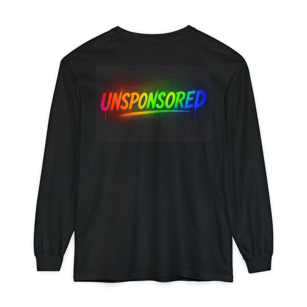 Unisponsored Rainbow Graffiti Logo Long Sleeve Tee