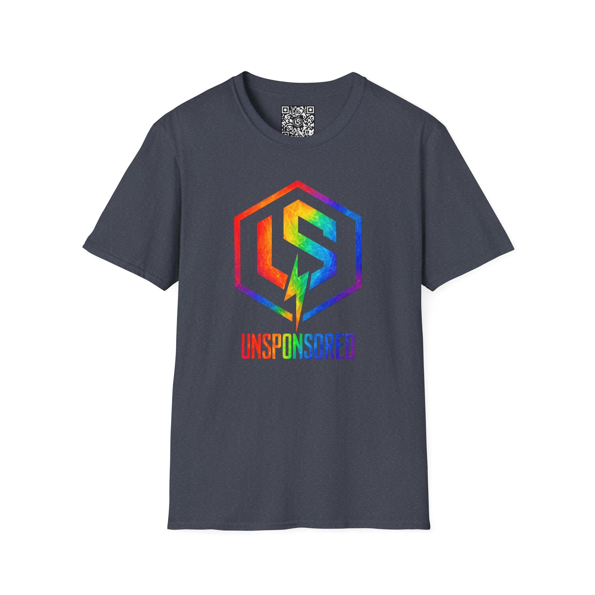 Unsponsored Rainbow Logo T-Shirt
