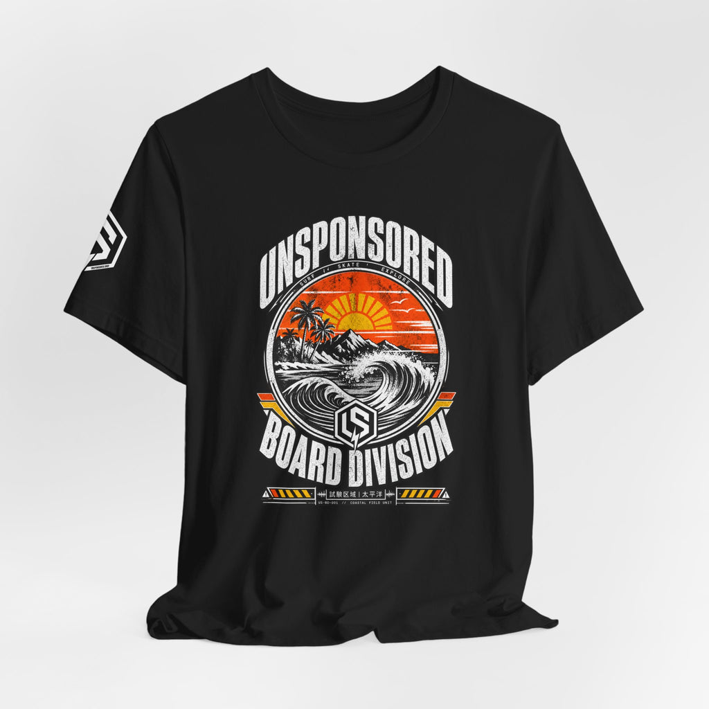 Unsponsored Sunset Surf Graphic Tee — Board Division — product photo 6