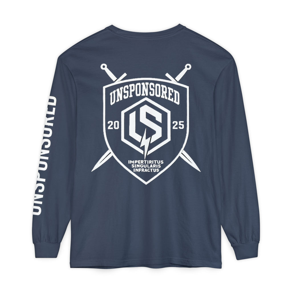 Unsponsored University Crest Long Sleeve T‑Shirt