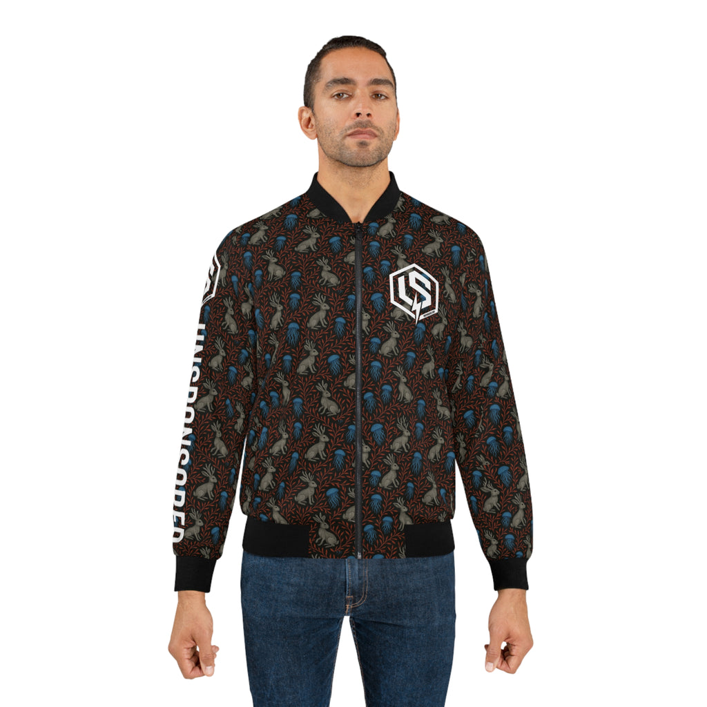 Jackalopes & Jellies Bomber Jacket — All-Over Print Jacket
