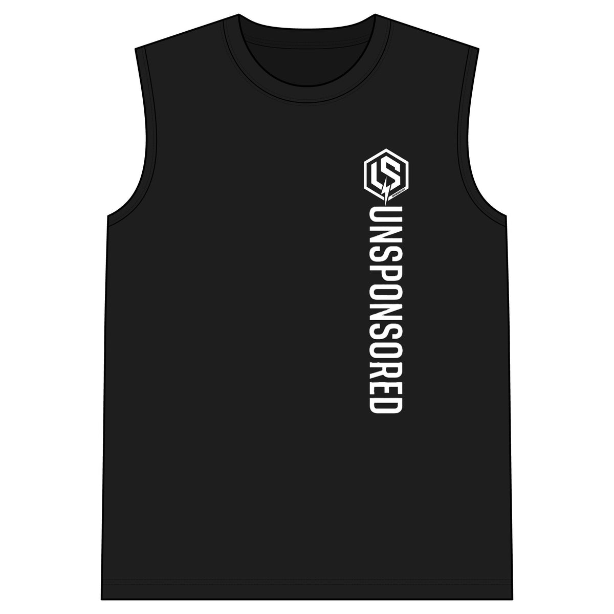 Unsponsored Gym Sleeveless Tee — Muscle Tank — front view