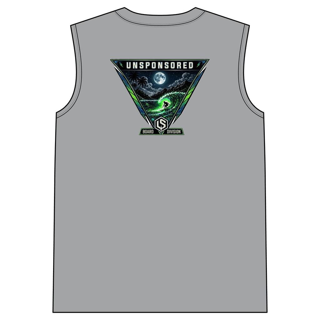 Unsponsored Surf Board Division Graphic Muscle Tank — product photo 10