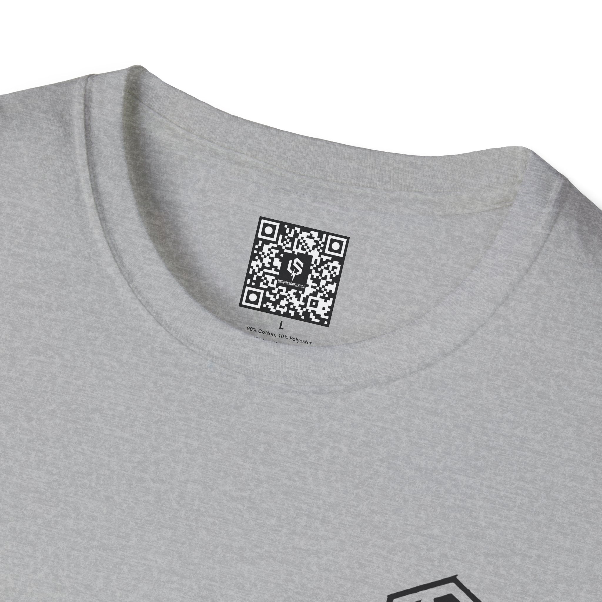 Unsponsored Tag Logo T-Shirt — Graphic Streetwear Tee