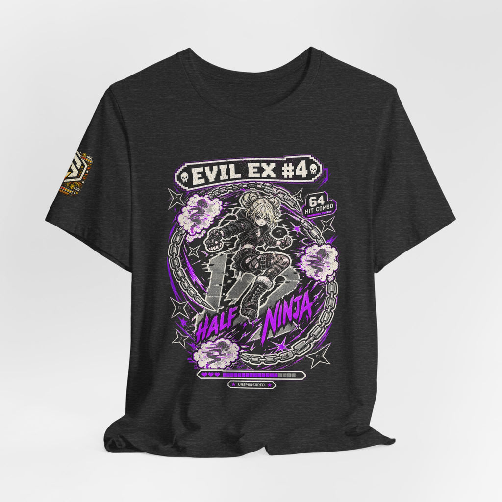 Unsponsored vs the World — Evil Ex #4 Half Ninja Graphic Tee — product photo 12