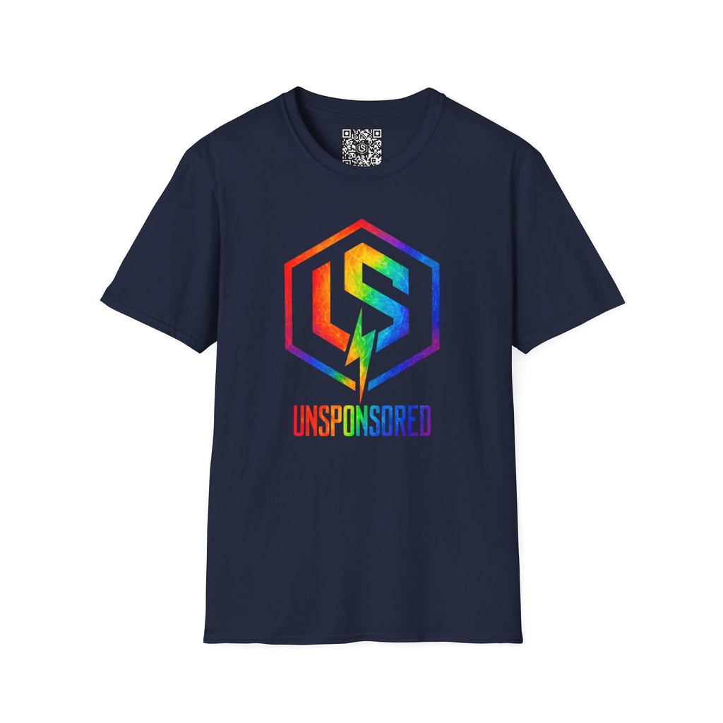 Unsponsored Rainbow Logo T-Shirt