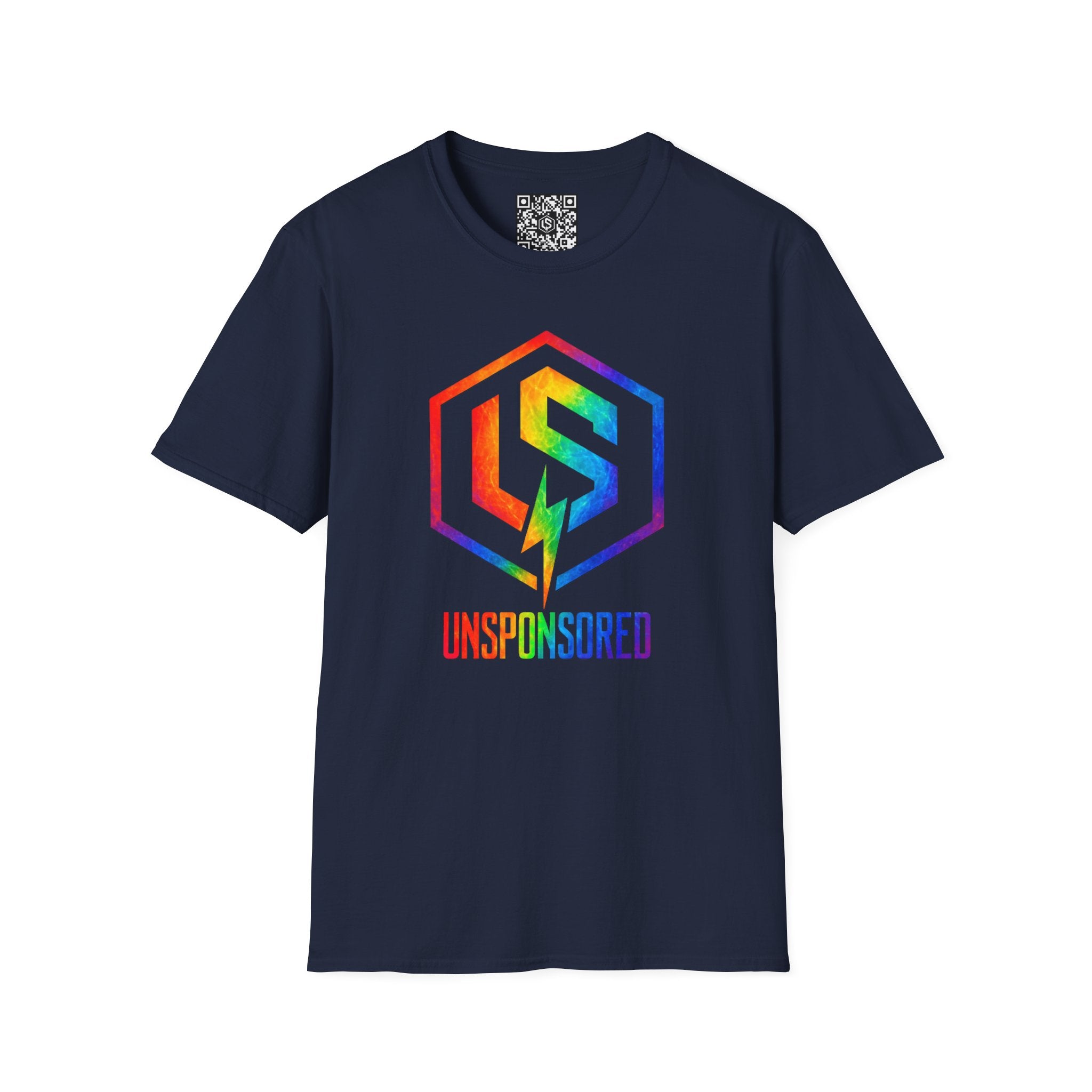 Unsponsored Rainbow Logo T-Shirt
