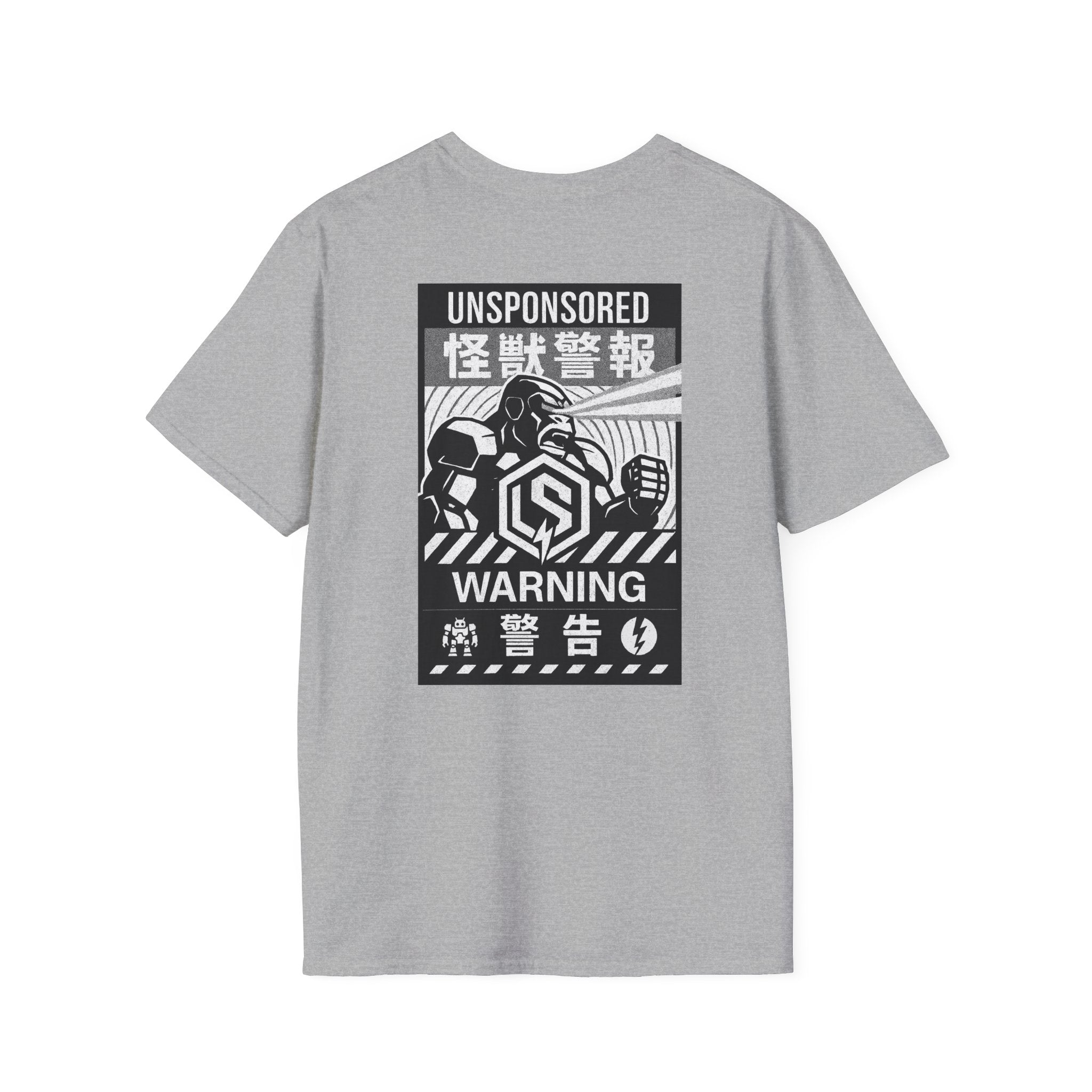 Mecha Gorilla Kaiju T-Shirt — Unsponsored Monster Alert Tee