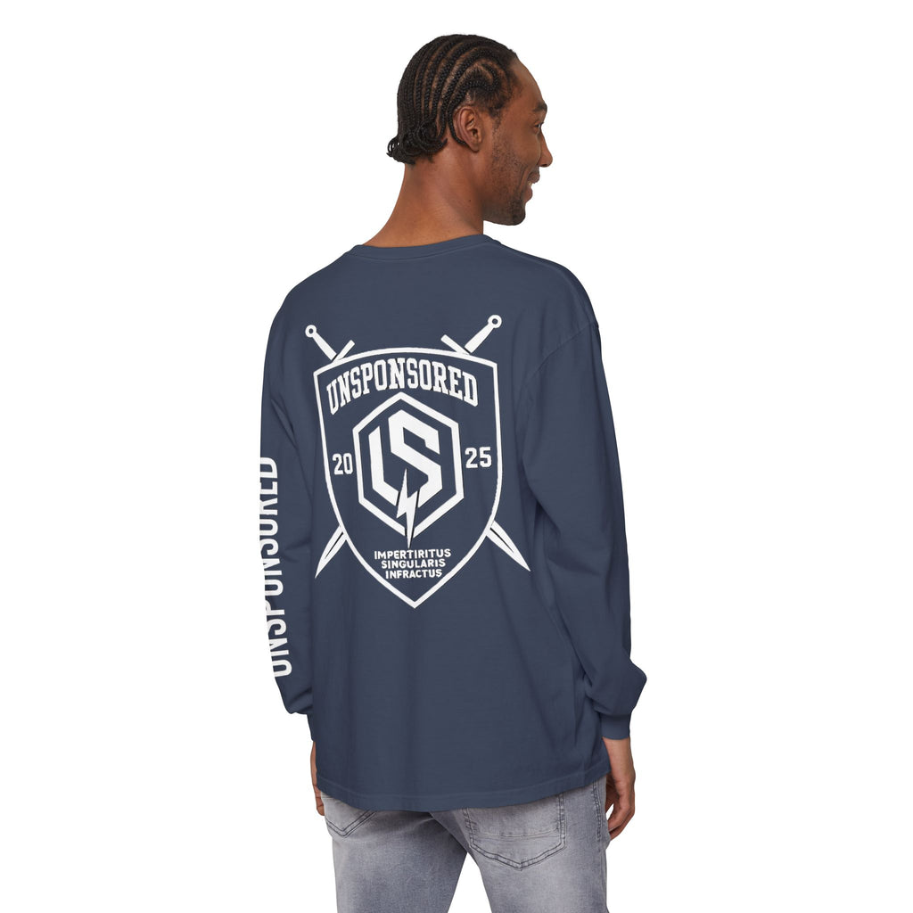 Unsponsored University Crest Long Sleeve T‑Shirt
