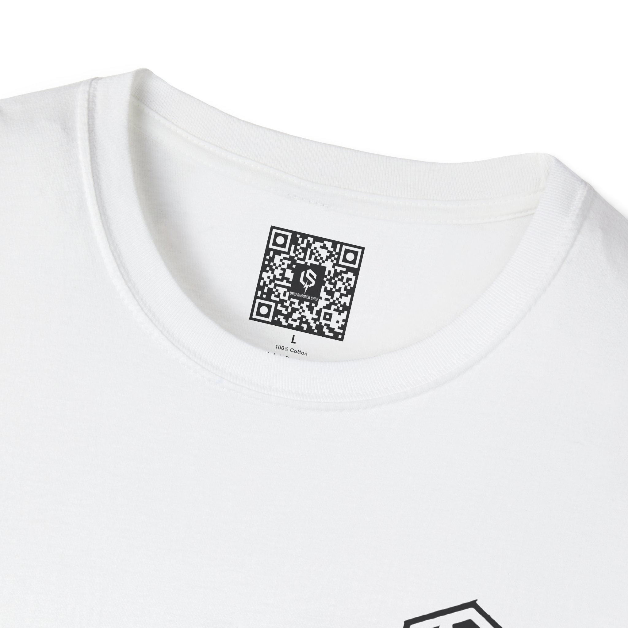 Unsponsored Tag Logo T-Shirt — Graphic Streetwear Tee