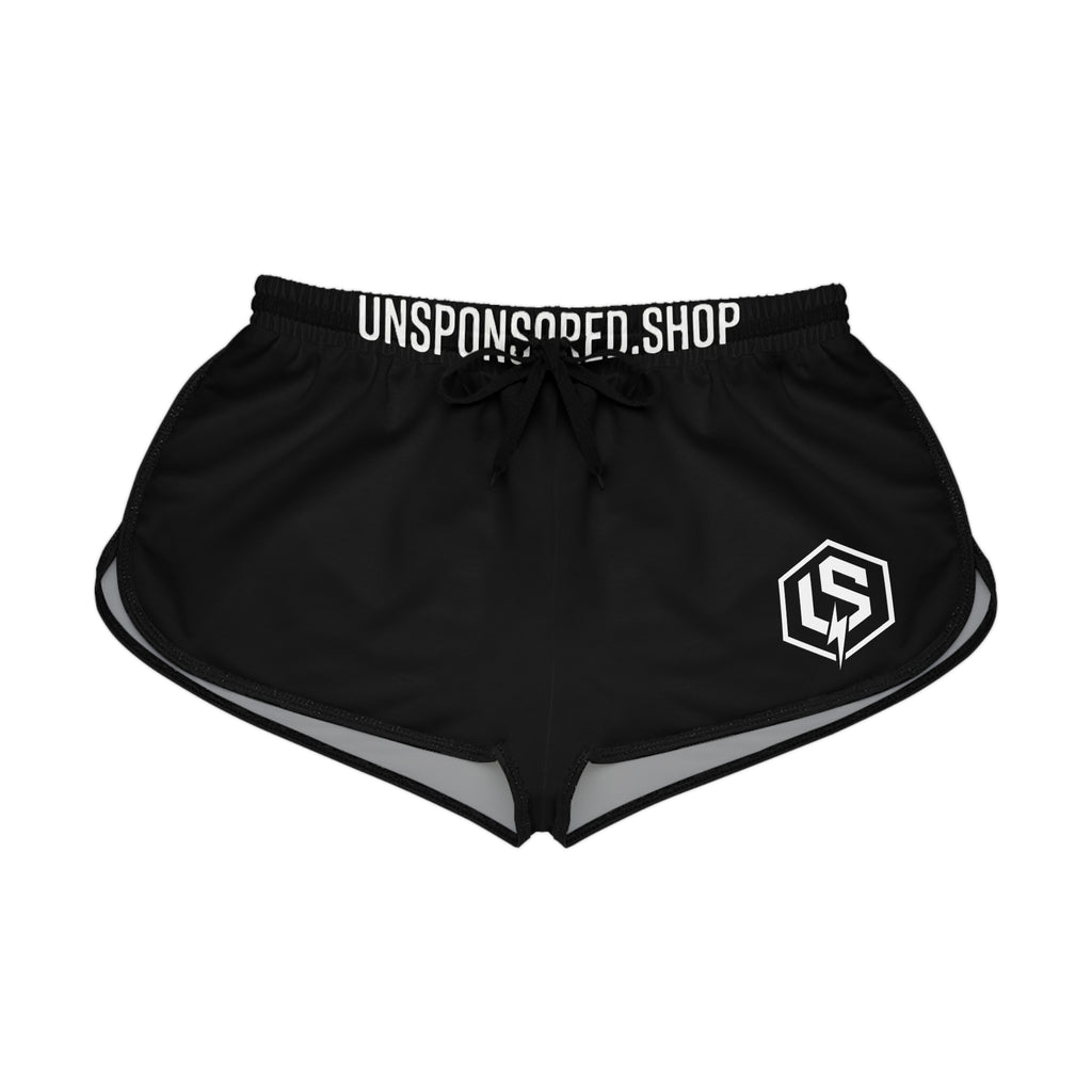 'Andy Special' Relaxed Shorts — 'Unsponsored' Bold Back Logo Athletic Lounge Shorts