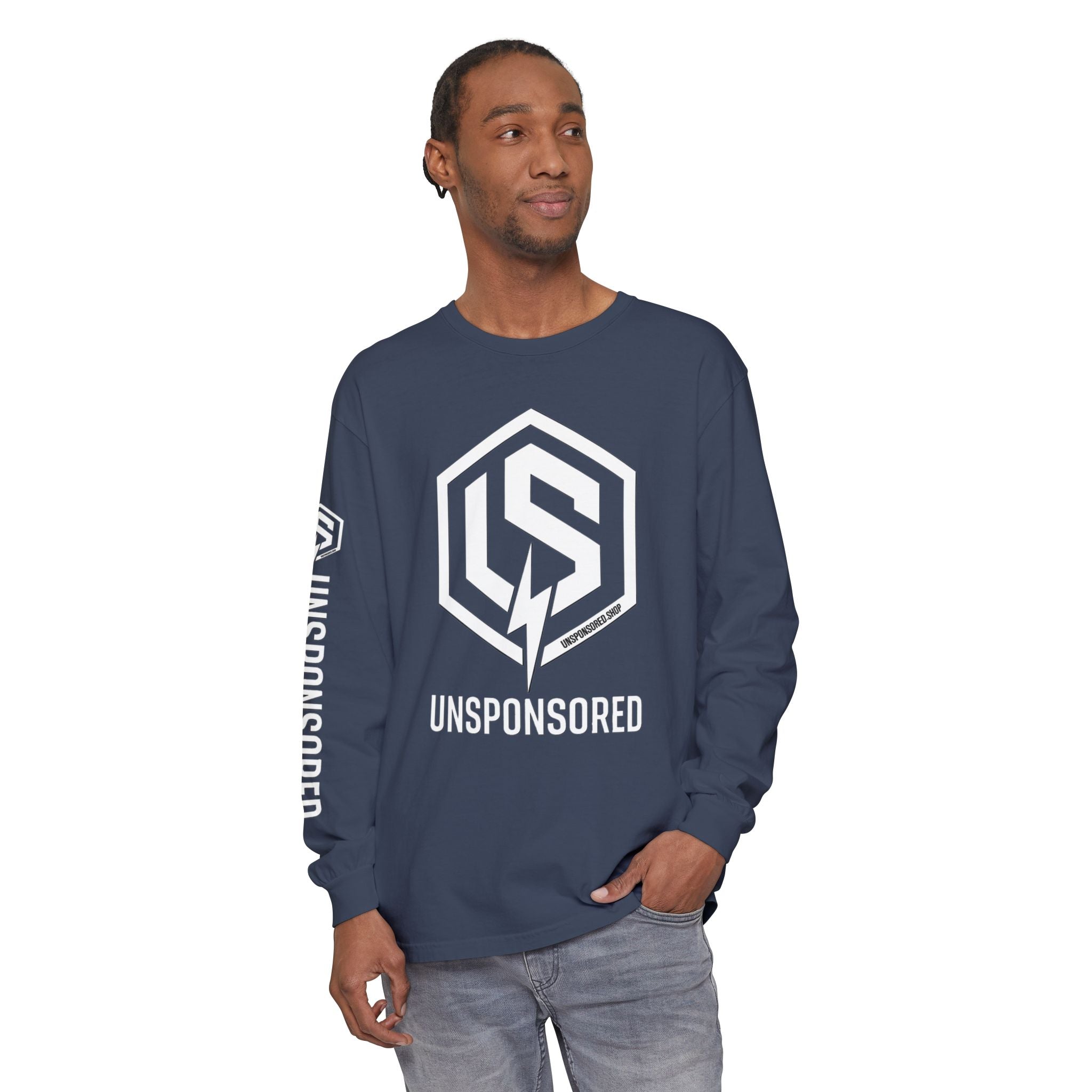 Unsponsored Logo Long Sleeve T-Shirt
