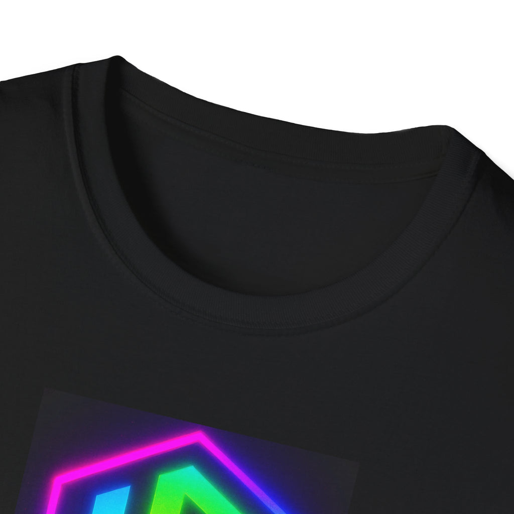 Neon Rainbow “UNSPONSORED” Logo Tee