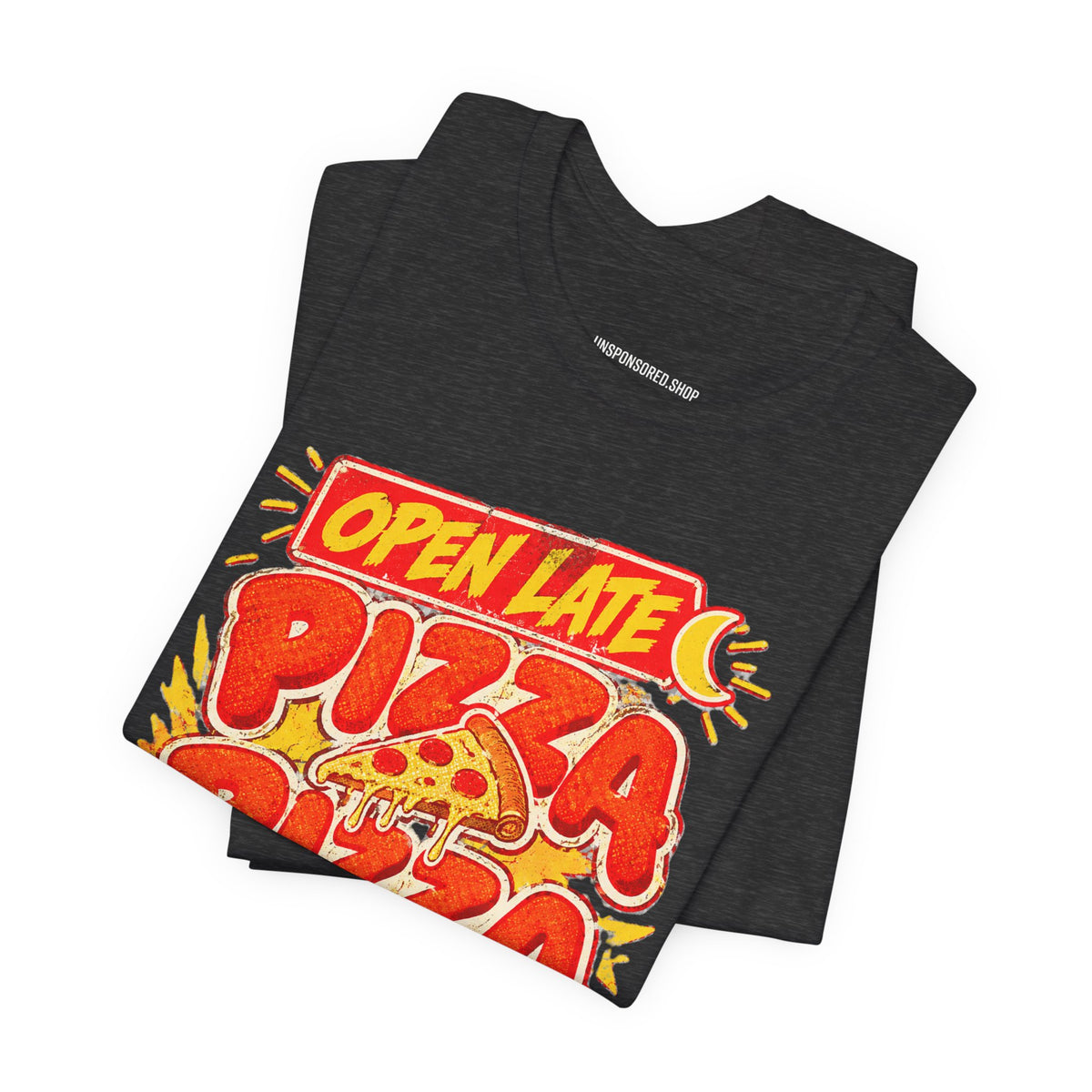 Unsponsored vs the World — Pizza Pizza Graphic Tee — product photo 11