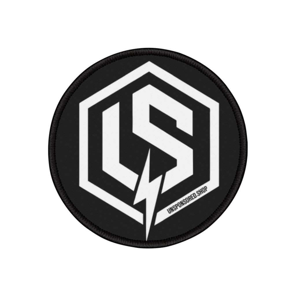 Unsponsored Hex Iron-On Patch Circle