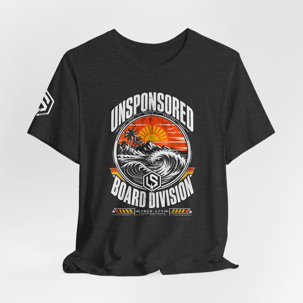 Unsponsored Sunset Surf Graphic Tee — Board Division — product photo 12