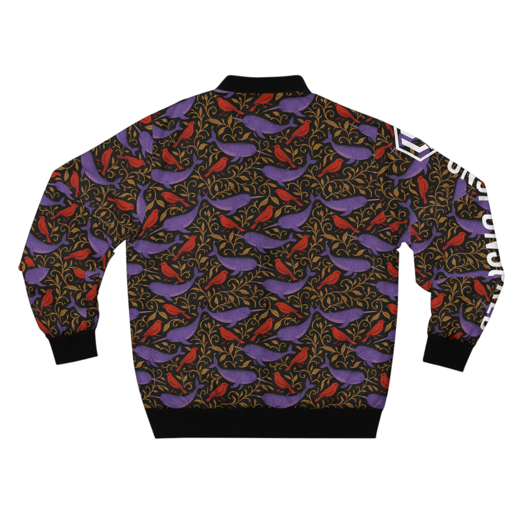 Narwahls & Nightingales – AOP Bomber Jacket