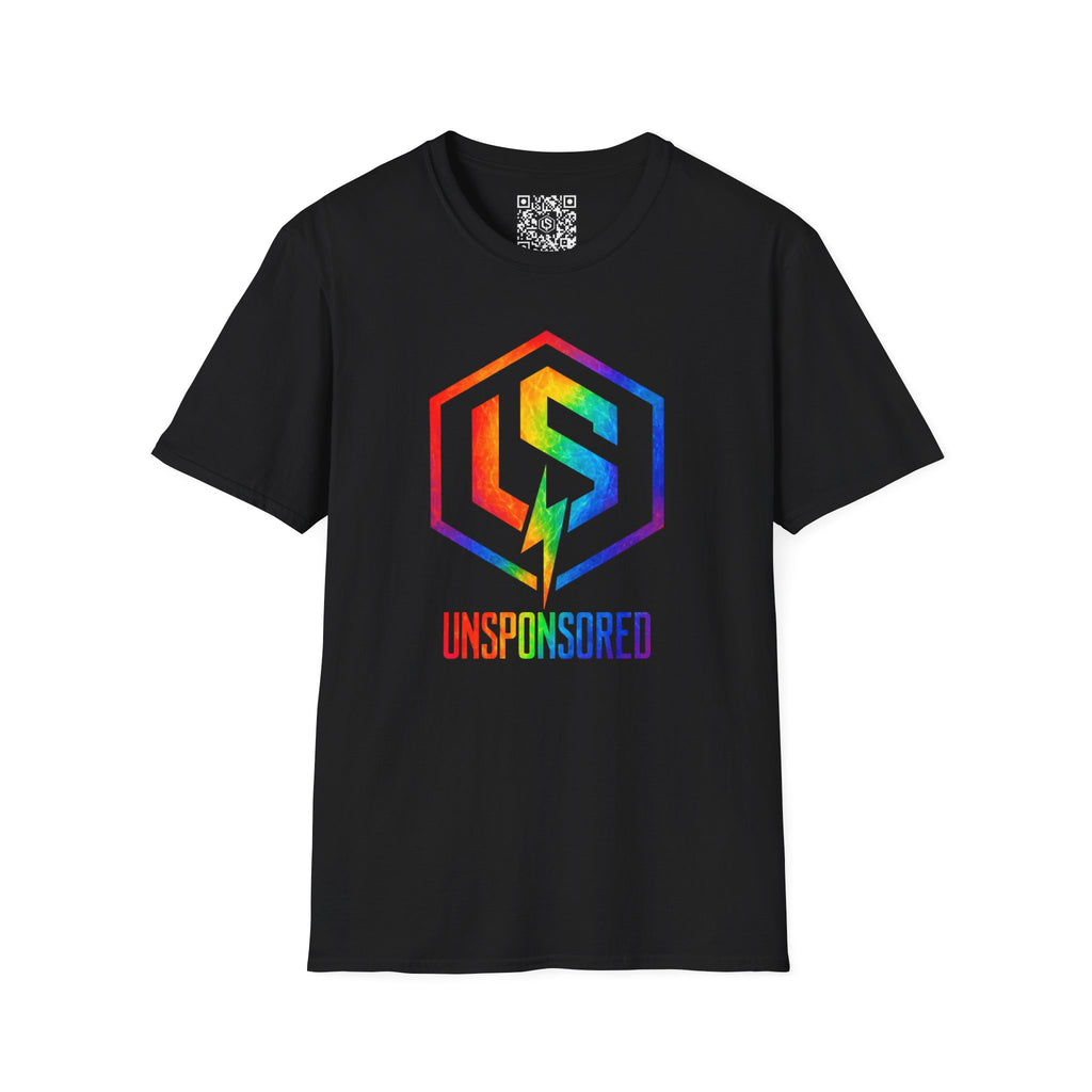 Unsponsored Rainbow Logo T-Shirt