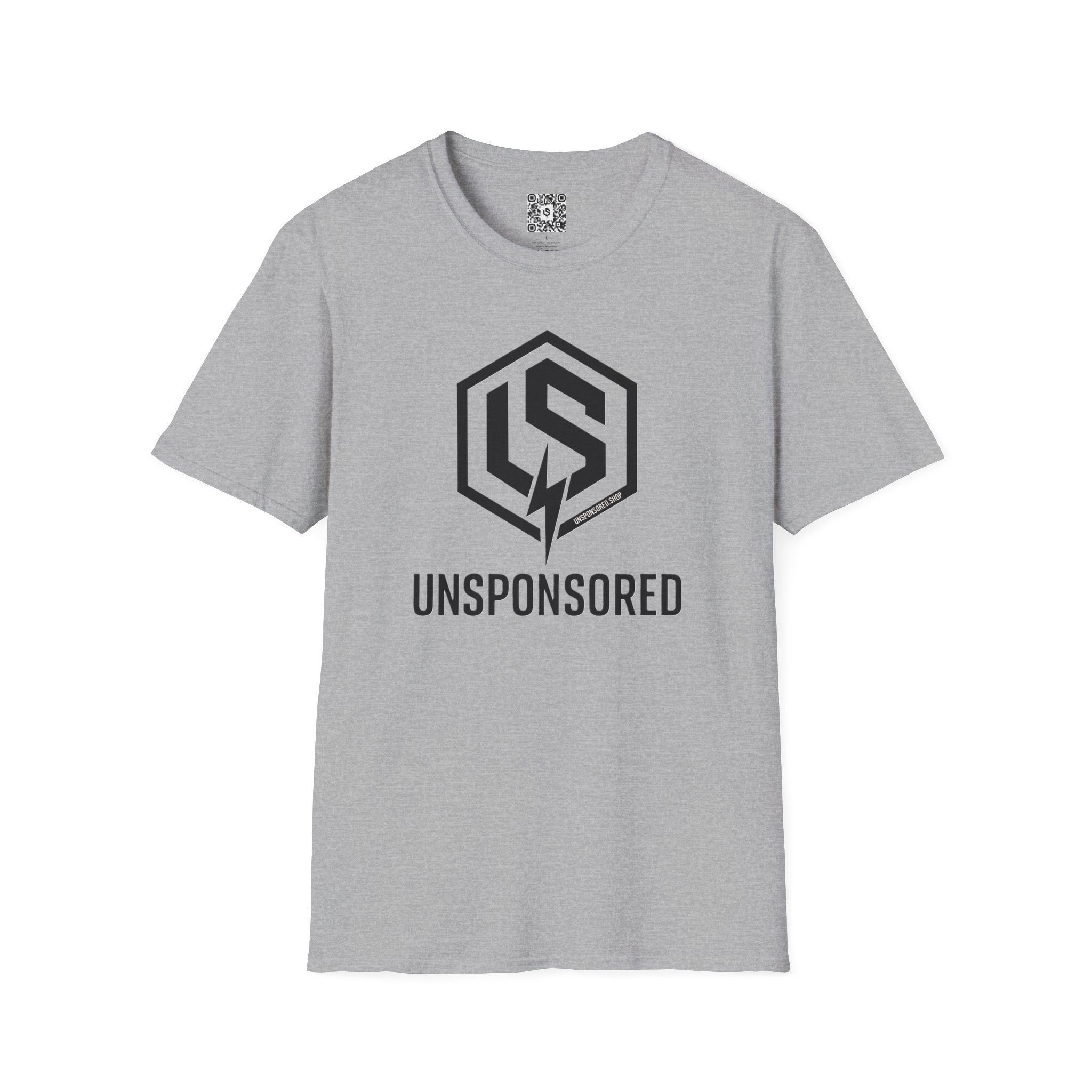 Unsponsored LS Logo T-Shirt — Minimalist Streetwear Tee