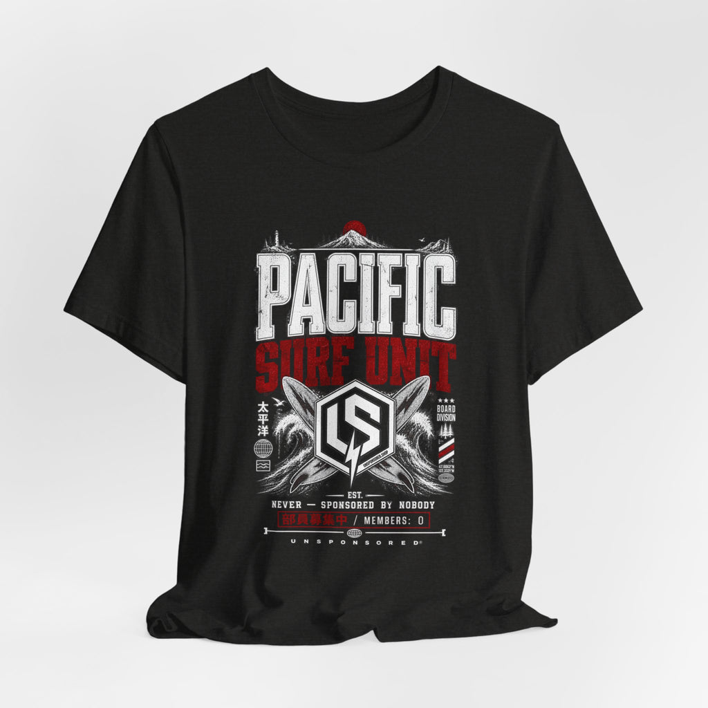 Unsponsored Pacific Surf Unit Graphic Tee — Board Division — product photo 10