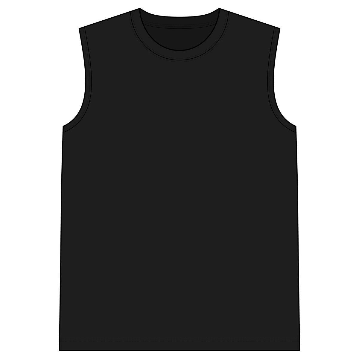Unsponsored Surf Board Division Graphic Muscle Tank — product photo 6